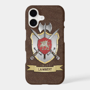 Blason de combat Dragon Sigil Marron