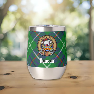 Blason du clan Duncan sur tartan
