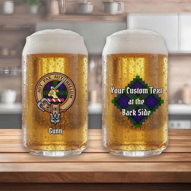 Blason du Clan Gunn sur tartan (Créateur téléchargé)