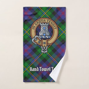 Blason du clan Malcolm sur tartan