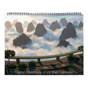 Blasphème numérique 2024 Calendrier mural