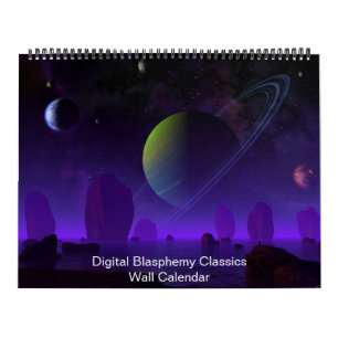 Blasphème numérique Classic Calendrier mural