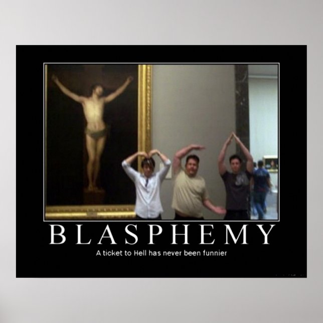 Blasphemy Poster (Front)