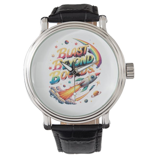 BLAST BEYOND Bounds Clock  Watch (Front)