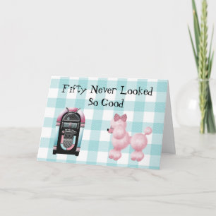 Blast From the Past 50th Birthday Greeting Card