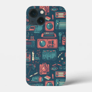 Blast From the Past: 80's Tech iPhone 13 Mini Case