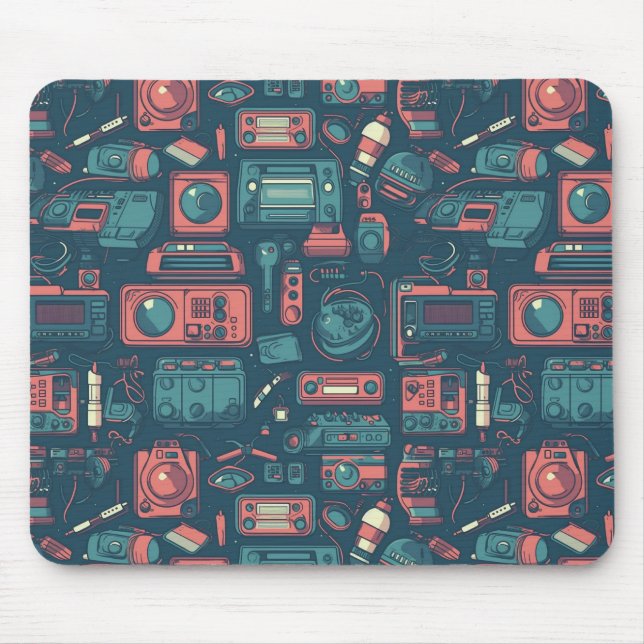 Blast From the Past: 80's Tech Mouse Pad (Front)
