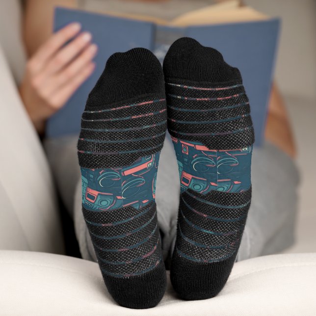 Blast From the Past: 80's Tech Socks (Bottom)