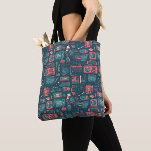 Blast From the Past: 80's Tech Tote Bag