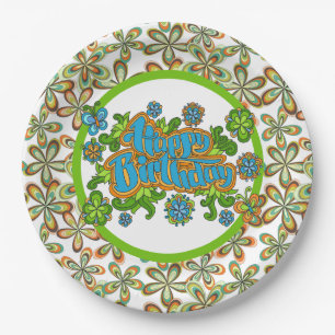 Blast From The Past Paper Plate