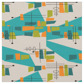 Blast of Teal Fabric