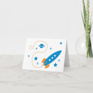 Blast off ! Carte Rocket