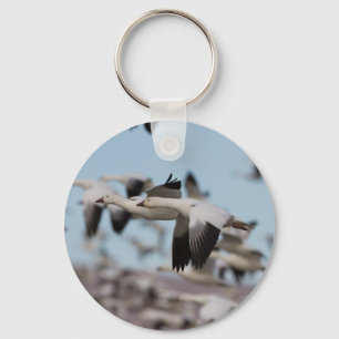 blast Off In The Socorro Skies Keychain
