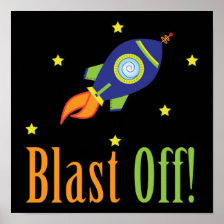 Blast Off Poster