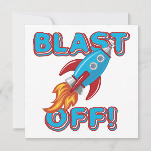 Blast Off Rocket Ship