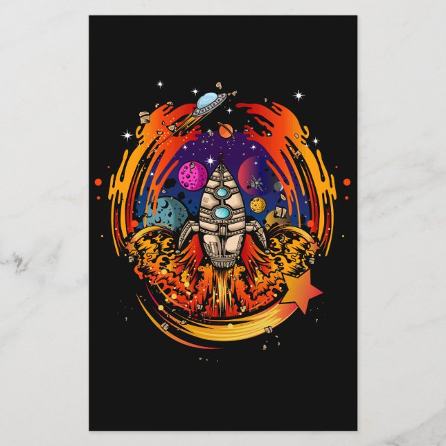 Blast Off Spaceship (Front)
