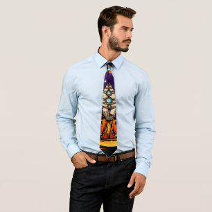 Blast Off Spaceship Tie