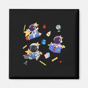 Blast Off To Learning Back To School Astronaut Magnet