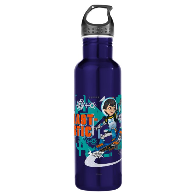 Blast-Tastic Miles Callisto Blastboard Graphic 710 Ml Water Bottle (Front)