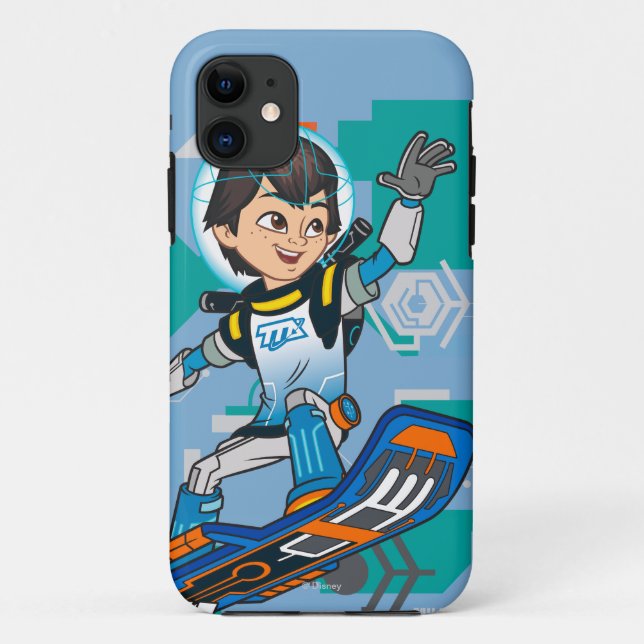 Blast-Tastic Miles Callisto Blastboard Graphic Case-Mate iPhone Case (Back)