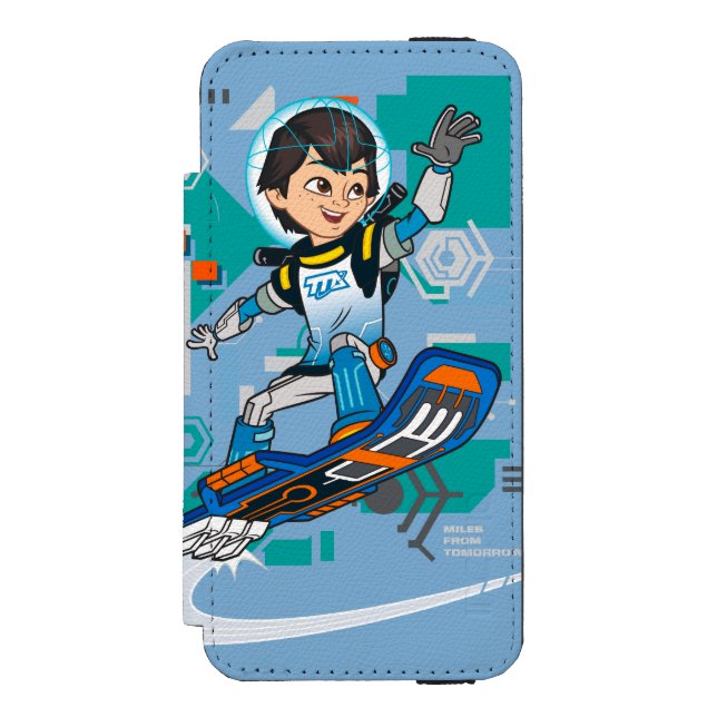 Blast-Tastic Miles Callisto Blastboard Graphic Incipio iPhone Wallet Case (Folio Front)