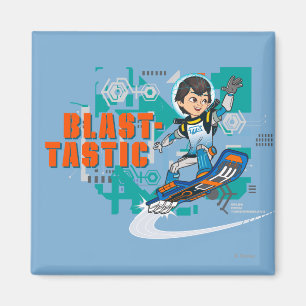 Blast-Tastic Miles Callisto Blastboard Graphic Magnet
