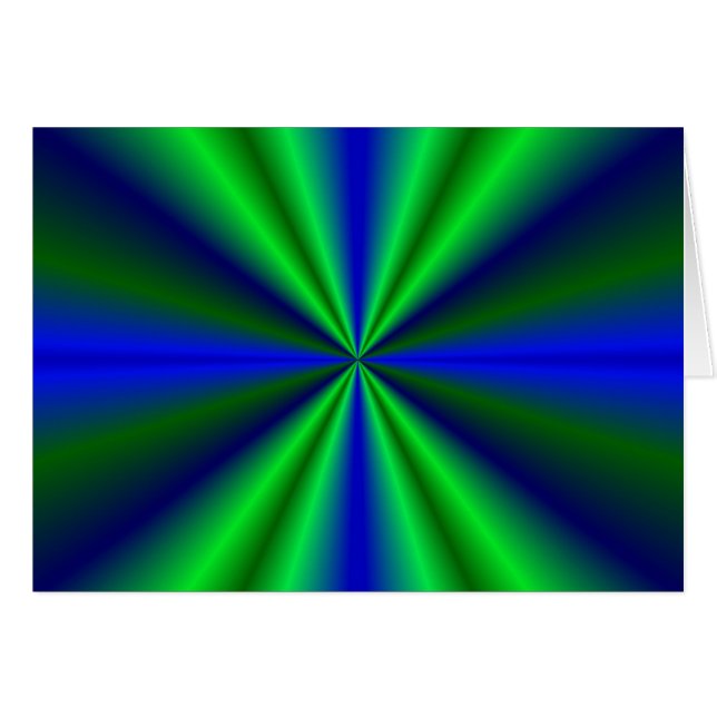 blau grün Regenbogen (Devant horizontal)