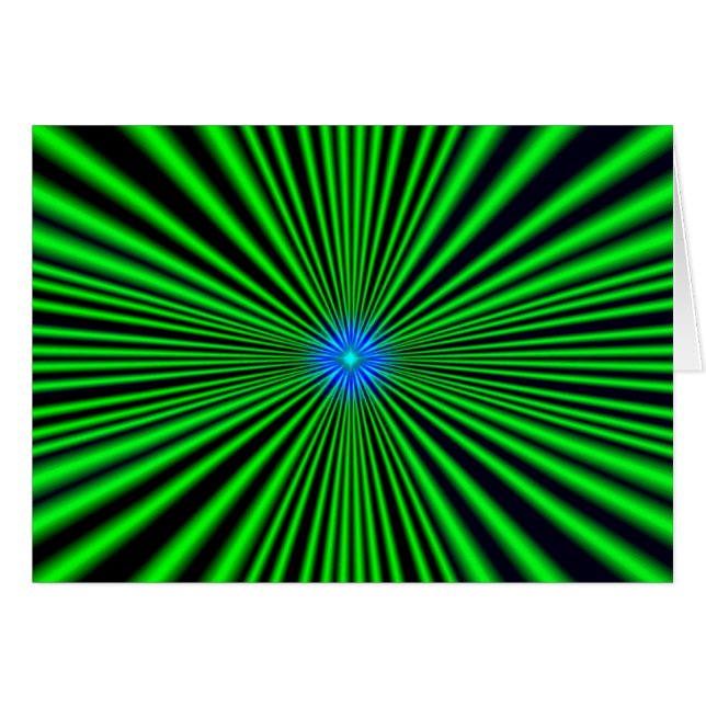 Blau - grüne Stern (Front Horizontal)