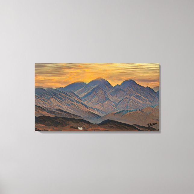 Blaven, Isle of Skye, Scotland Canvas Print (Front)