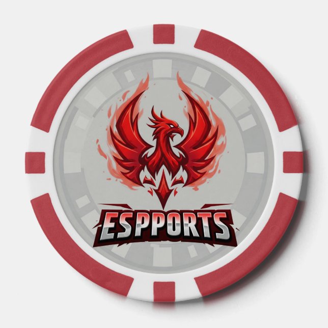 Blaze Stack: Poker Chips from the BD Verse (Front)