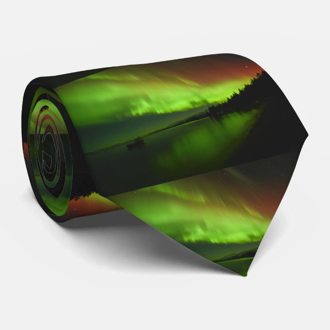 Blazing Aurora Tie (Rolled)