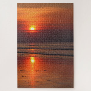 Blazing Beach Sunset - 20x30 - 1014 pcs Jigsaw Puzzle