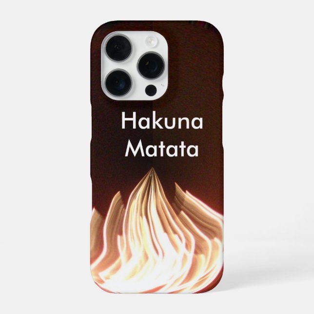 Blazing Beauty: Burning Bright iPhone Case (Back)