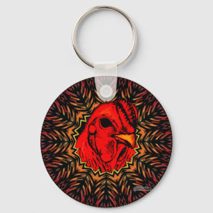 Blazing Brahma Keychain