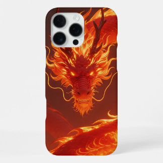 Blazing Fire Dragon | Mythical Flame Dragon Fantas iPhone 16 Pro Max Case