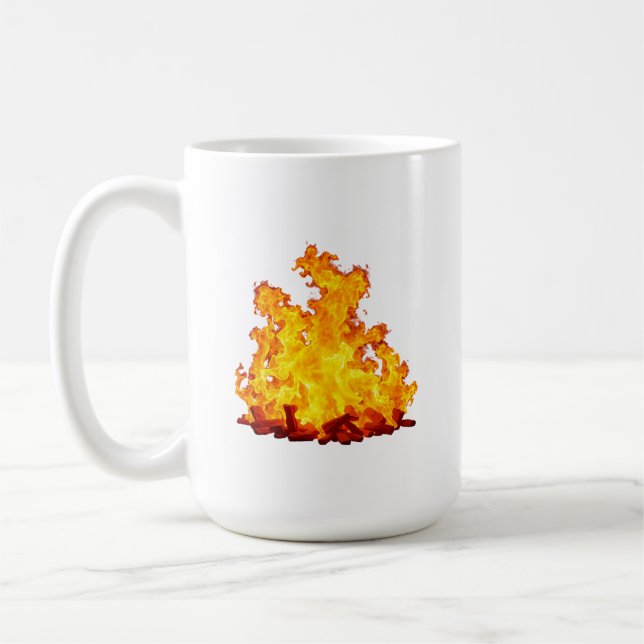 Blazing Fire Mug (Left)