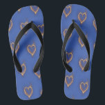 Blazing Hearts - Pair of Flip Flops<br><div class="desc">Design your own high quality products by adding your own custom text and images! Easily replace the current background and text shown on this item with anything you’d like using the editing tool and choose from hundreds of other items in our shop for all purposes and occasions. Visit us for...</div>