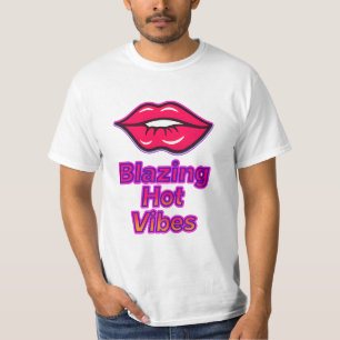 Blazing Hot Vibes Men’s Value T-Shirt by Freefit –