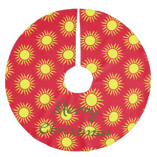 Blazing Sun Thunder_Cove Brushed Polyester Tree Skirt