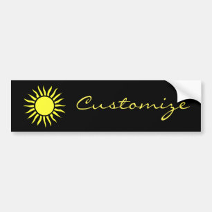 Blazing Sun Thunder_Cove Bumper Sticker