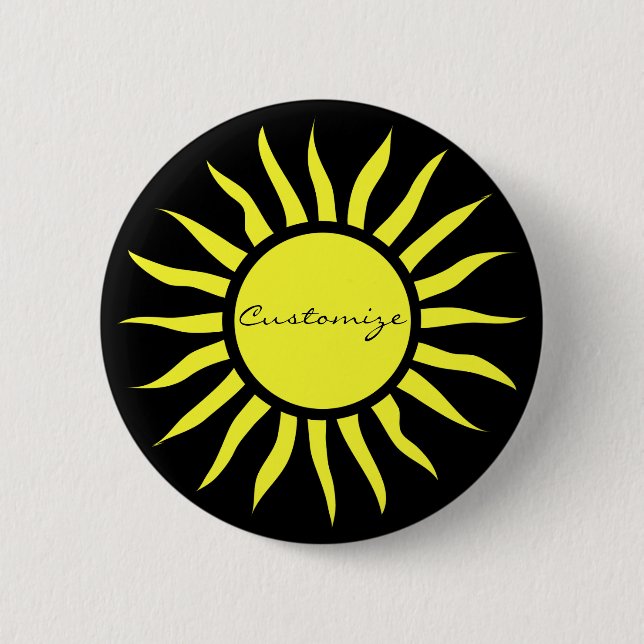 Blazing Sun Thunder_Cove Classic 2 Inch Round Button (Front)