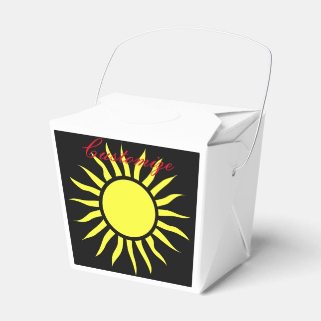 Blazing Sun Thunder_Cove Favor Box (Front Side)