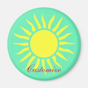 Blazing Sun Thunder_Cove Magnet