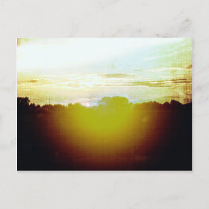 Blazing Sunset Postcard