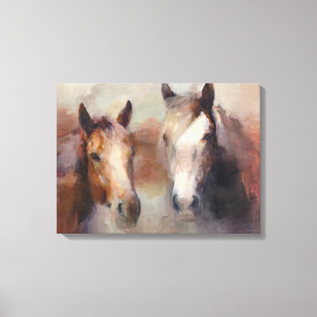 Blazing The West Canvas Print (Front)