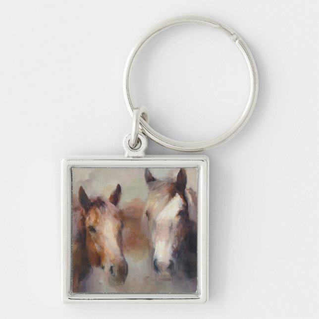 Blazing The West Keychain (Front)