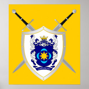 Blazon of the family oak poster