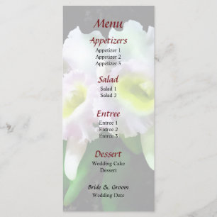 BLC Mary Ellen Underwood Krull-Smith Wedding Menu