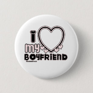 BLCK ILY BF 2 INCH ROUND BUTTON