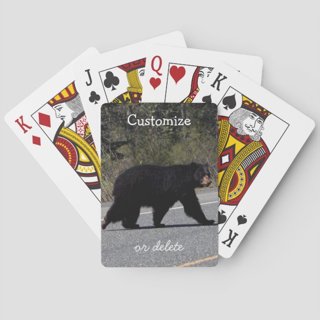 BLCR Bear Crossing Playing Cards (Back)